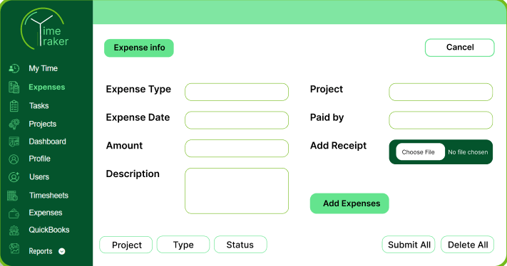 Accurate Expense Tracking